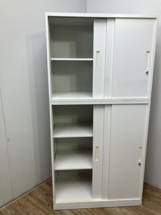 ナイキCWシリーズ 3扉スライド上下書庫 商品画像3