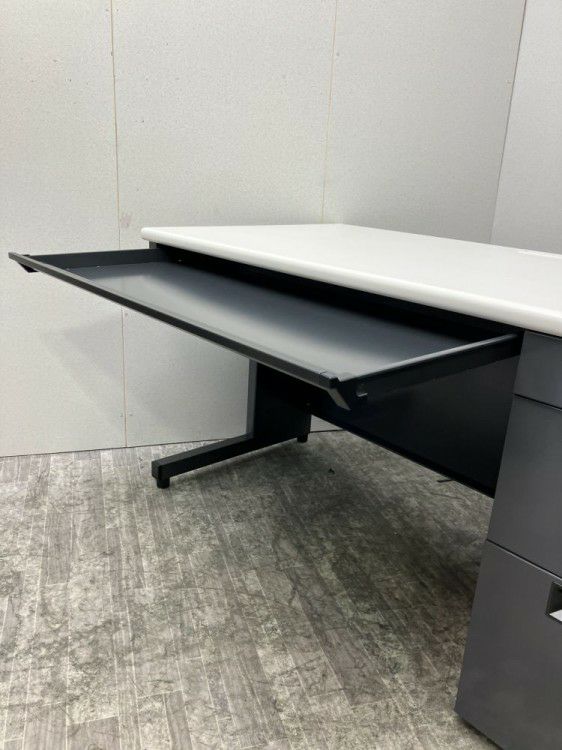 プラスフラットラインシリーズ 1400片袖デスク 商品画像5