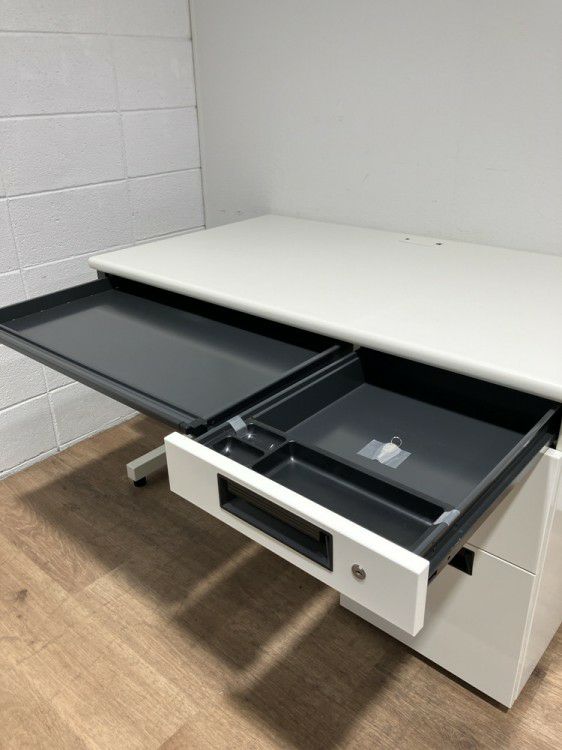 プラスフラットラインシリーズ 1200片袖デスク 商品画像5