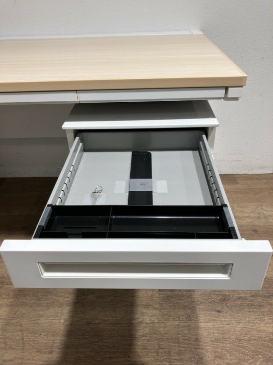 ウチダ（内田洋行）SCAENA(スカエナ)シリーズ　Kタイプ 1200平デスク+ワゴンセット 商品画像3