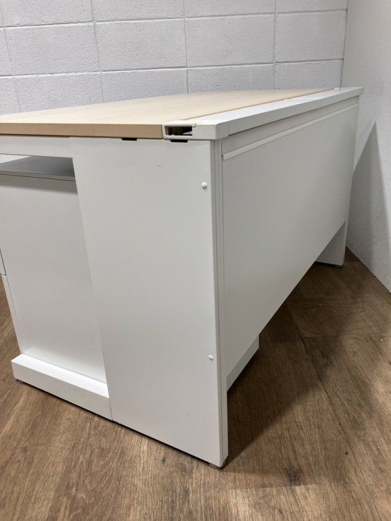 ウチダ（内田洋行）SCAENA(スカエナ)シリーズ　Kタイプ 1200平デスク+ワゴンセット 商品画像11