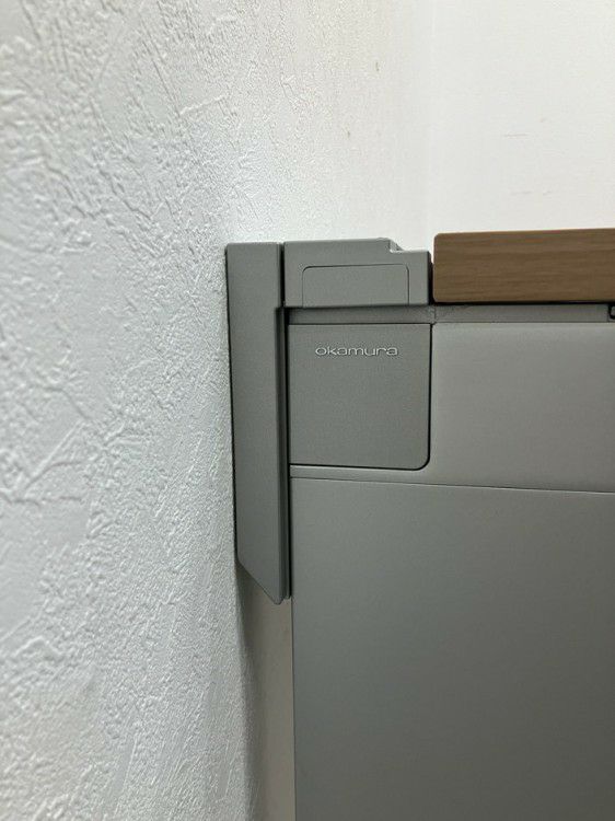 オカムラPROSTAGE CREST(プロステージクレスト)シリーズ 1500平デスク+ワゴンセット 商品画像9