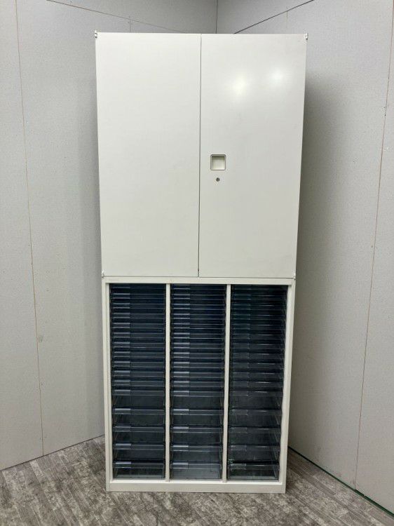 オカムラレクトラインシリーズ A4クリアケース・両開き上下書庫 商品画像1