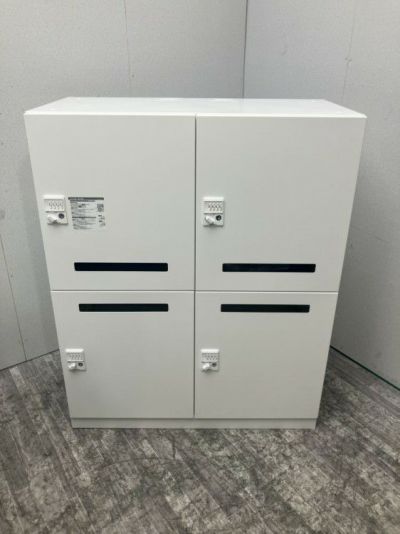 オカムラピクスラインシリーズ ダイヤル式4人用パーソナルロッカー 商品画像1