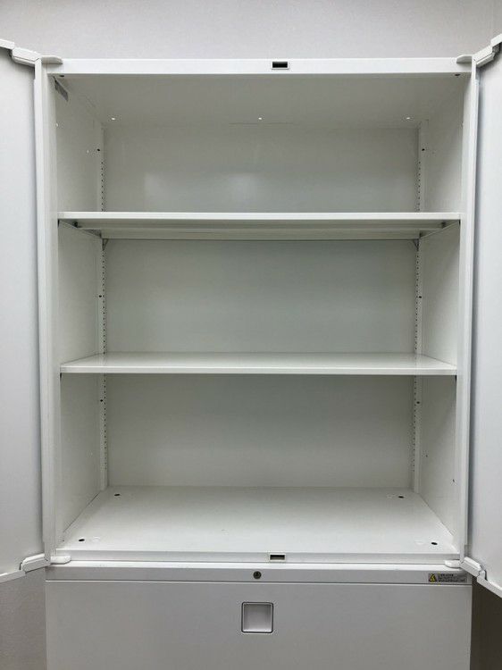 オカムラレクトラインシリーズ 両開きラテラル上下書庫 商品画像7