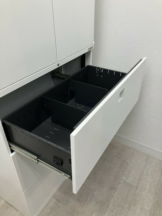 オカムラレクトラインシリーズ 両開きラテラル上下書庫 商品画像10