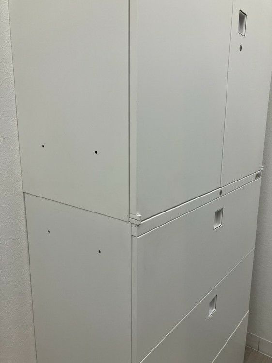 オカムラレクトラインシリーズ 両開きラテラル上下書庫 商品画像13