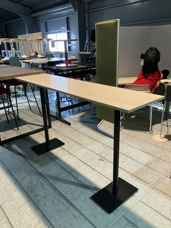 ウチダ（内田洋行）NEUT(ニュート)シリーズ+Hazel(ヘーゼル)シリーズ 1800カウンターテーブル+ハイチェア2脚セット 商品画像4