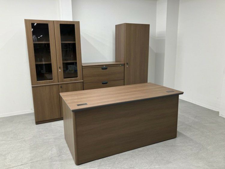 オカムラDX-4Nシリーズ 役員室用家具6点セット 商品画像1