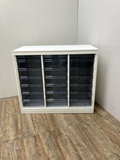 オカムラレクトラインシリーズ 天板付A4クリアケース書庫 商品画像1