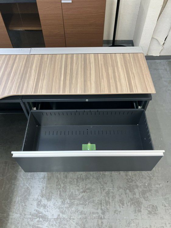 コクヨサイビ（SAIBI）シリーズ 2000L型デスク+ワゴンセット 商品画像6