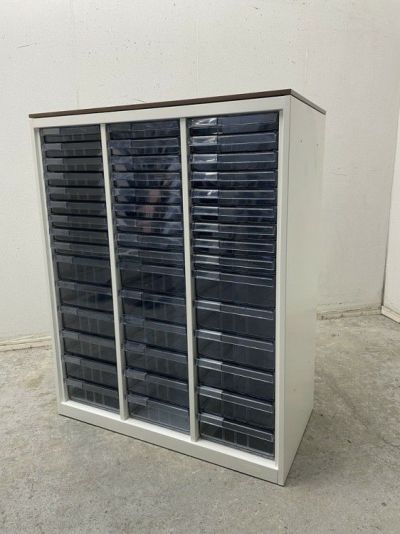 オカムラレクトラインシリーズ クリアトレーキャビネット 商品画像1