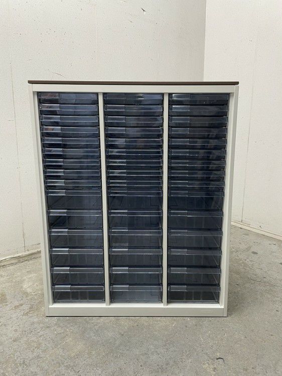 オカムラレクトラインシリーズ クリアトレーキャビネット 商品画像2