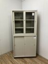 コクヨガラススチール引違い上下書庫 商品画像1