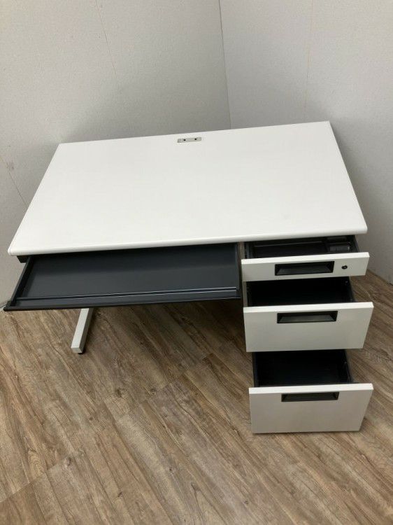 プラスフラットラインシリーズ 1200片袖デスク 商品画像5