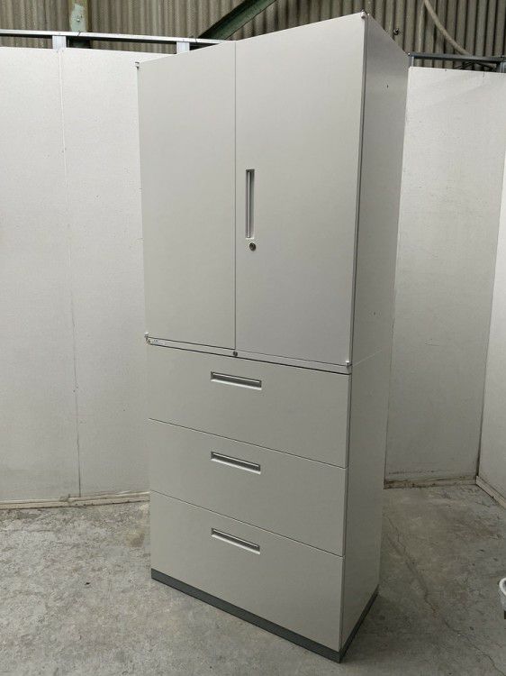 INABA/イナバTFシリーズ 両開きラテラル上下書庫 商品画像1