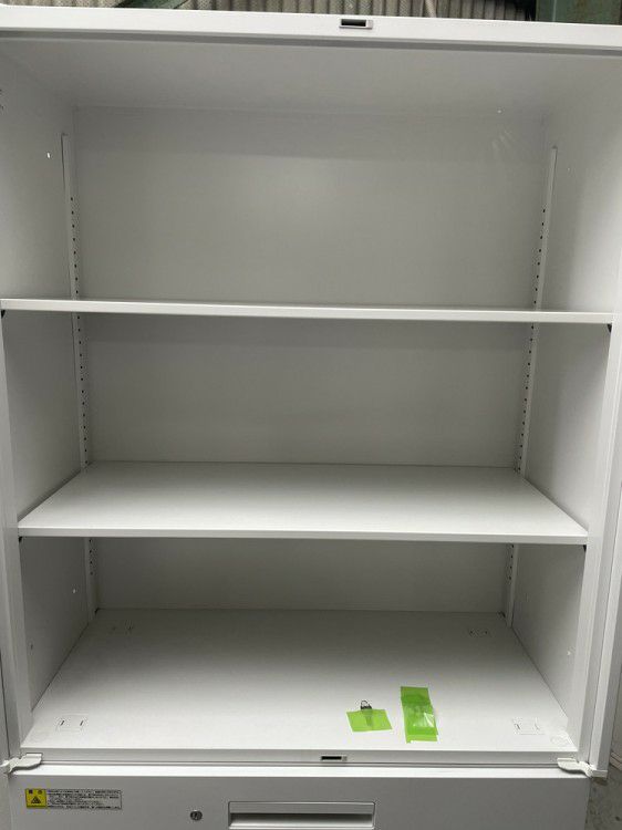 ウチダ（内田洋行）HS(ハイパーストレージ)シリーズ 両開きラテラル上下書庫 商品画像11