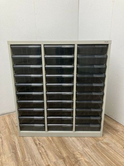 プラス天板付きA4クリアケース書庫 商品画像1