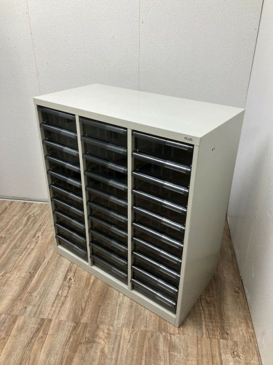 プラス天板付きA4クリアケース書庫 商品画像2