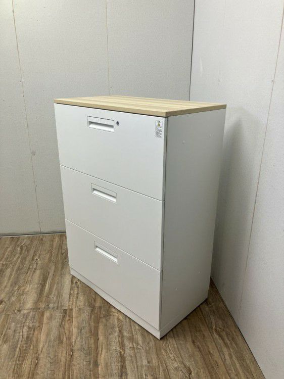 コクヨEDIA(エディア)シリーズ 天板付3段ラテラル書庫 商品画像2