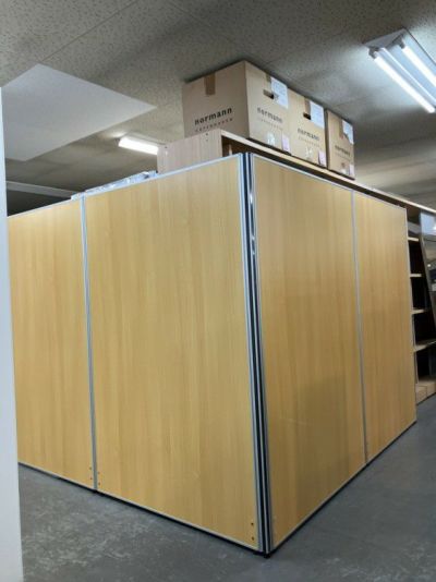 4連L型パーテーション 商品画像1
