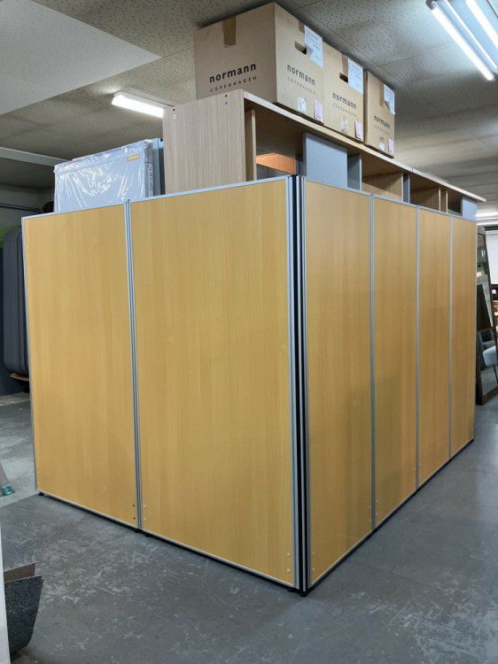 6連L型パーテーション 商品画像1