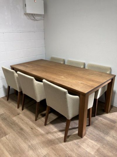 ファイン2(FINE2)シリーズ ダイニング7点セット 商品画像1