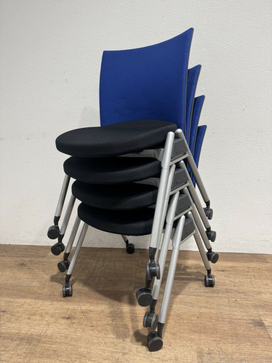 ウチダ（内田洋行）MX-340シリーズ スタッキングチェア4脚セット 商品画像12