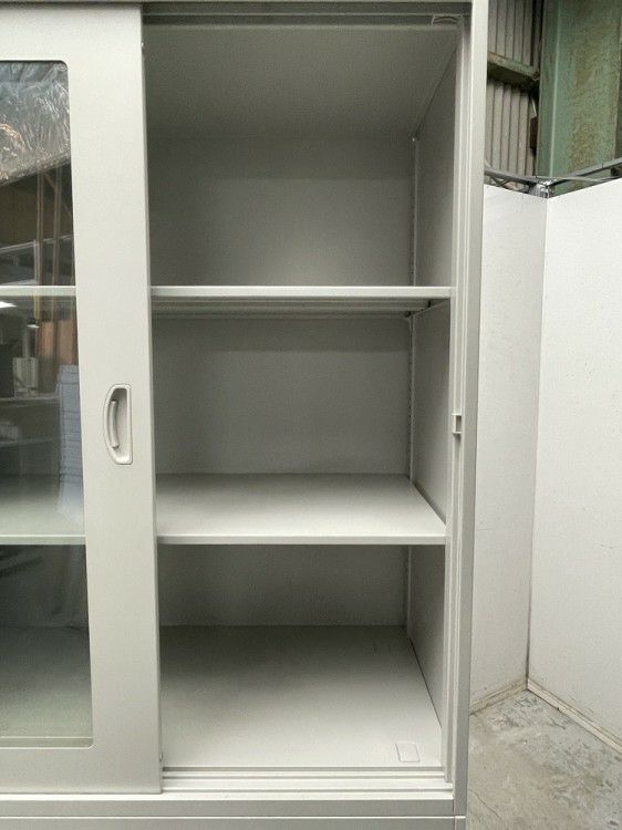 ナイキNWシリーズ ガラススライドクリアケース上下書庫 商品画像8