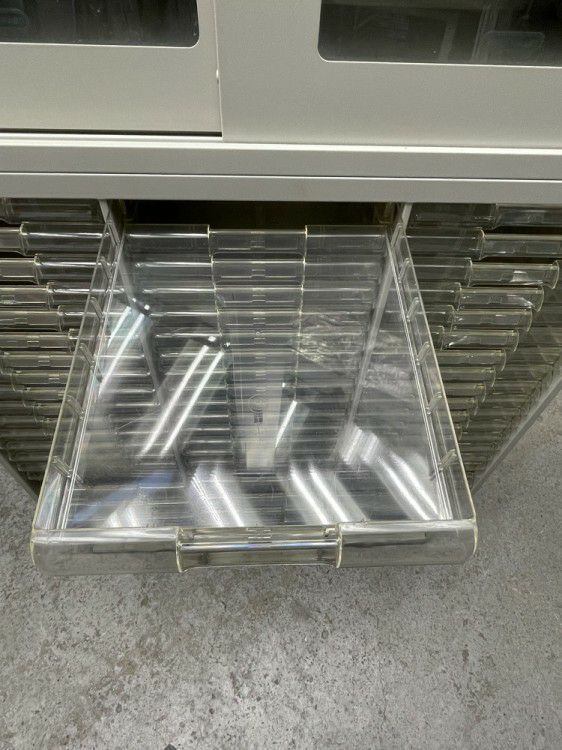 ナイキNWシリーズ ガラススライドクリアケース上下書庫 商品画像10