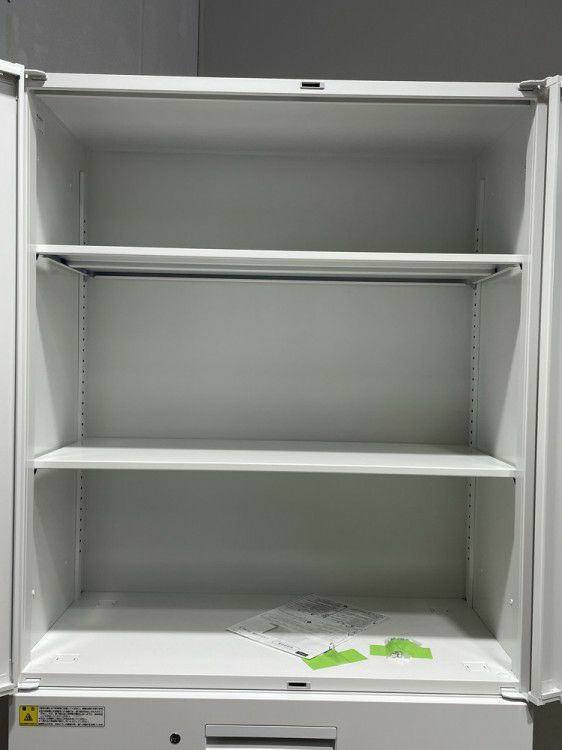 ウチダ（内田洋行）HS(ハイパーストレージ)シリーズ 両開きラテラル上下書庫 商品画像10