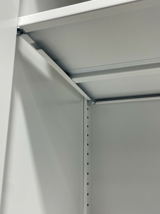 ウチダ（内田洋行）HS(ハイパーストレージ)シリーズ 両開きラテラル上下書庫 商品画像11