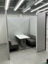イトーキLight Boothシリーズ（ブース本体） セミクローズ型ミーティングブースセット 商品画像2