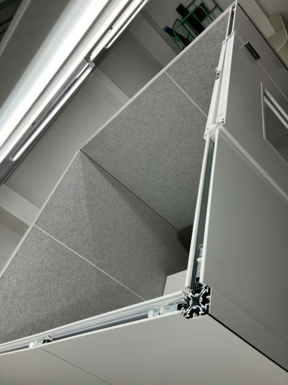 イトーキLight Boothシリーズ（ブース本体） セミクローズ型ミーティングブースセット 商品画像6