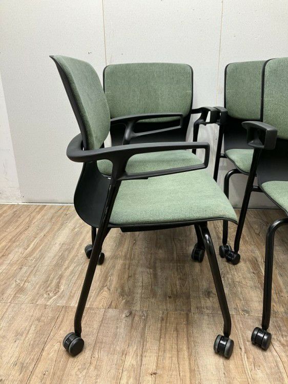 ウチダ（内田洋行）Cazetora(カゼトラ)シリーズ 肘付カゼトラチェア 6脚セット 商品画像8