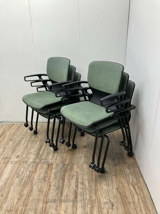 ウチダ（内田洋行）Cazetora(カゼトラ)シリーズ 肘付カゼトラチェア 6脚セット 商品画像10