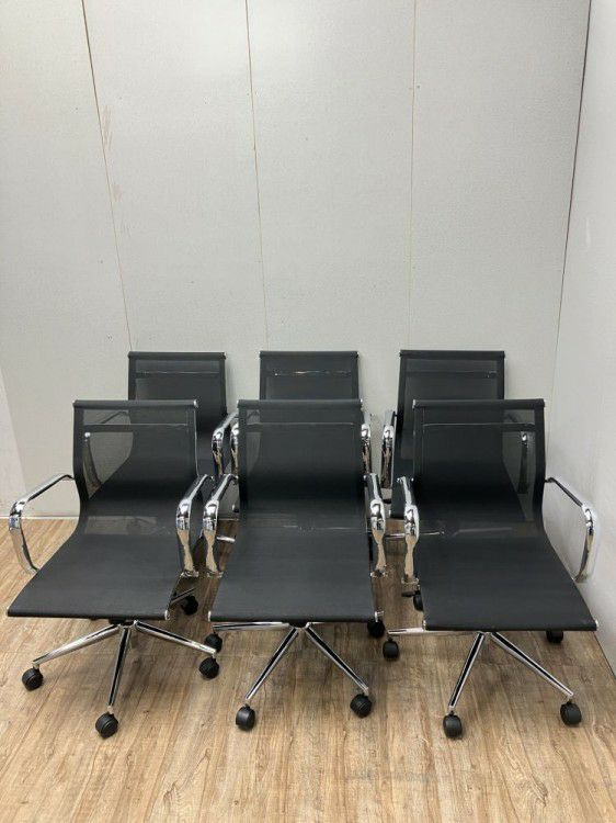 井上金庫ミーティングチェア 6脚セット 商品画像2