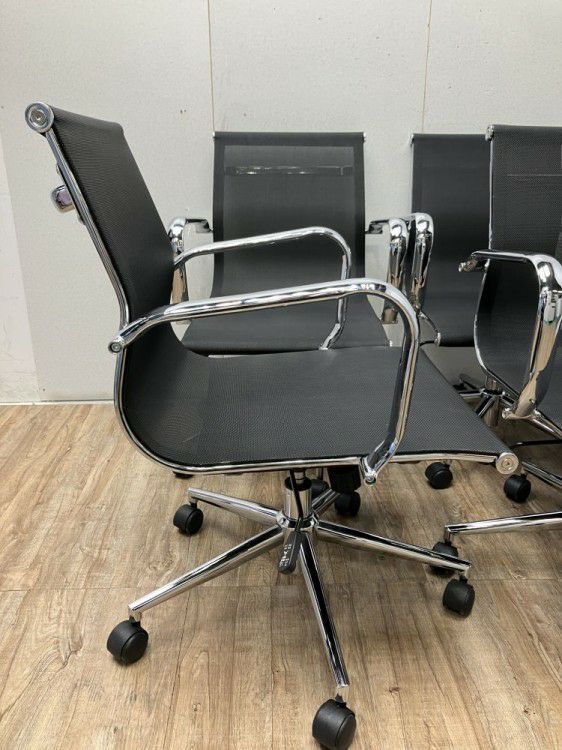 井上金庫ミーティングチェア 6脚セット 商品画像7