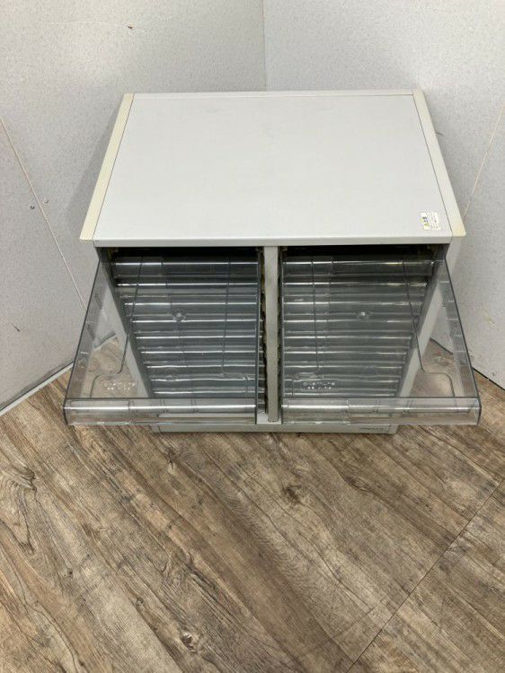 オカムラキャスター付A4クリアケース書庫 商品画像5