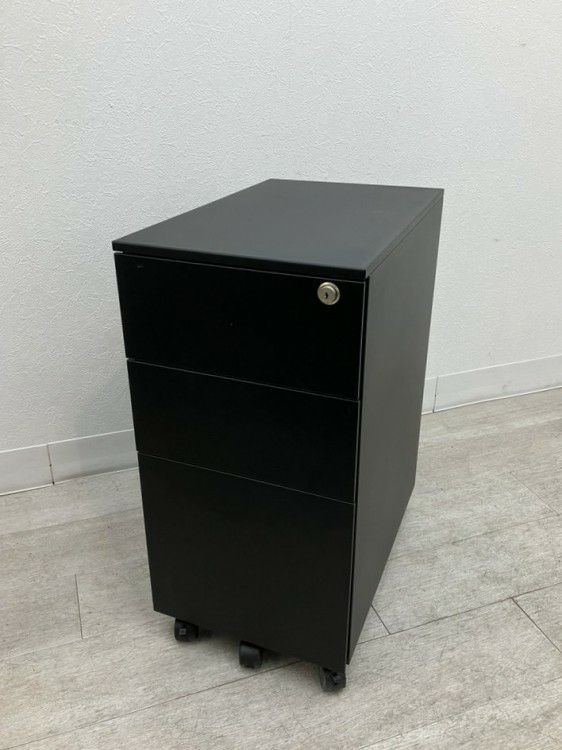 1200平デスク+スリムワゴンセット 商品画像13