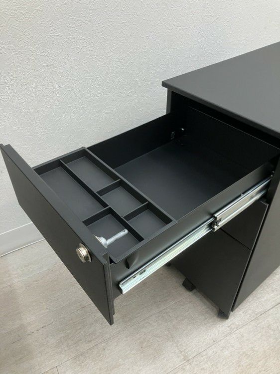 1200平デスク+スリムワゴンセット 商品画像18