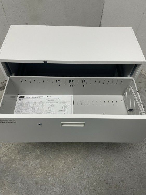 ウチダ（内田洋行）BEストレージシリーズ 2段ラテラル書庫 商品画像8