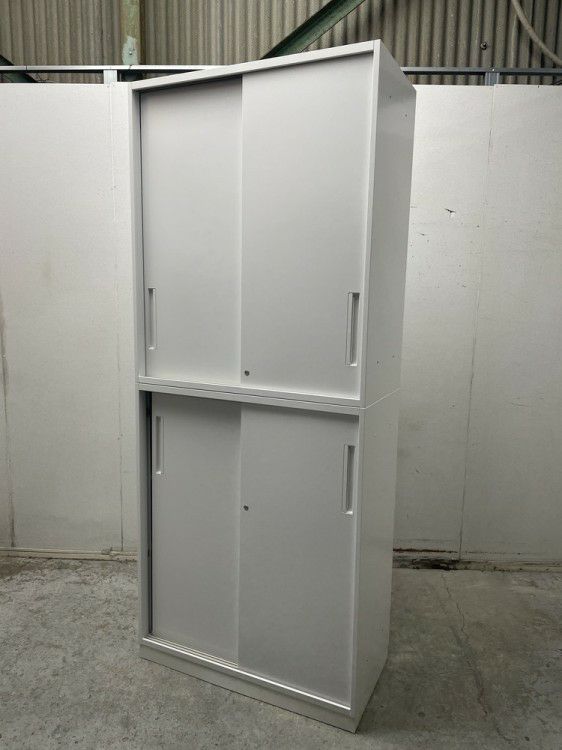 ウチダ（内田洋行）HS(ハイパーストレージ)シリーズ スライド上下書庫 商品画像1