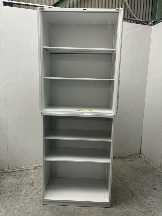 ウチダ（内田洋行）HS(ハイパーストレージ)シリーズ 両開きオープン上下書庫 商品画像6