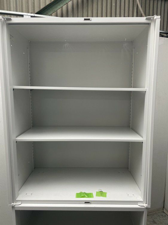 ウチダ（内田洋行）HS(ハイパーストレージ)シリーズ 両開きオープン上下書庫 商品画像7