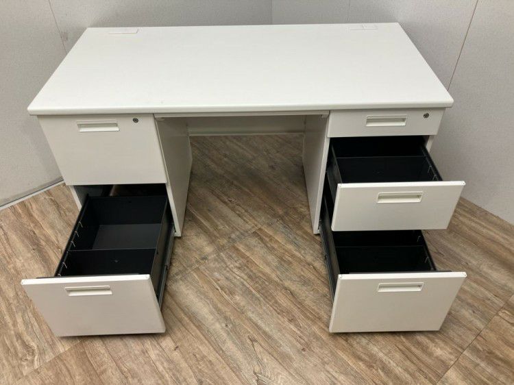 井上金庫1400両袖デスク 商品画像4