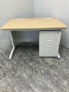 トヨスチール1100平デスク+ワゴンセット 商品画像1