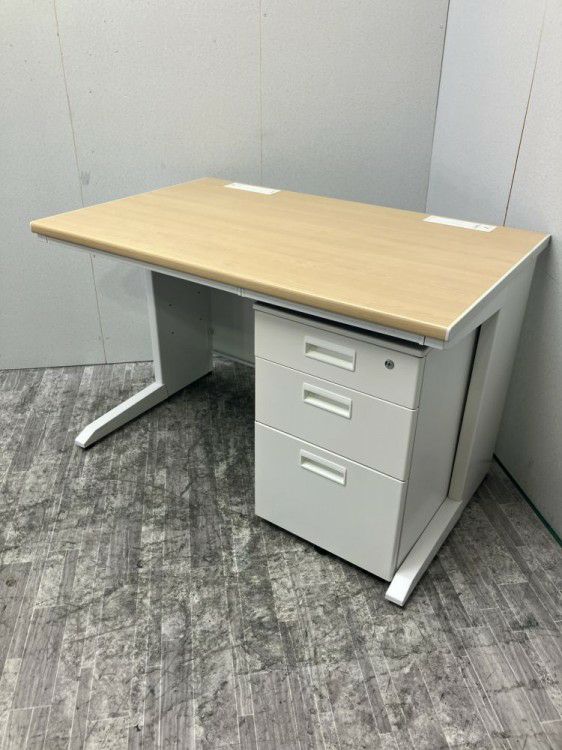 トヨスチール1100平デスク+ワゴンセット 商品画像2