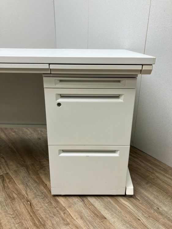 オカムラADVANCE（アドバンス）シリーズ 1400平デスク+ワゴンセット 商品画像4