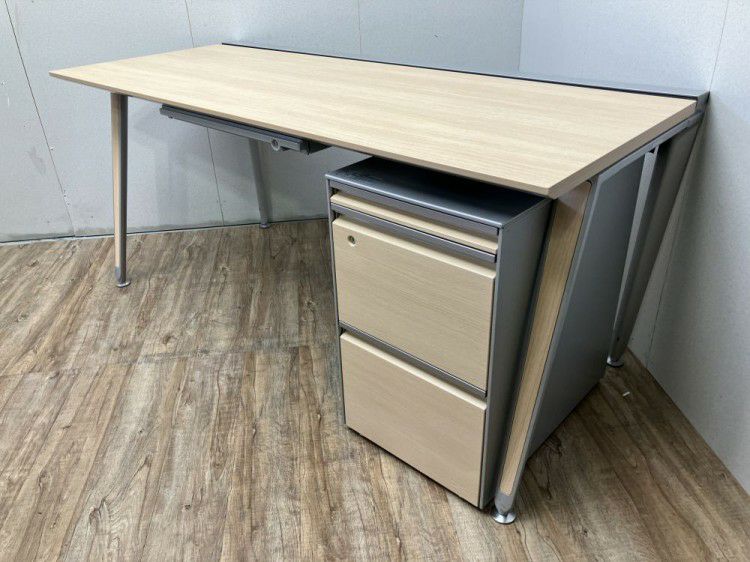 オカムラ1600平デスク+ワゴンセット 商品画像3
